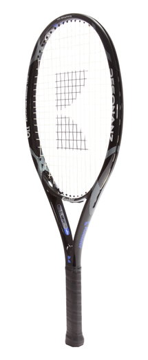 Kuebler Tennisschläger Resonanz 110 schwarz - besaitet -